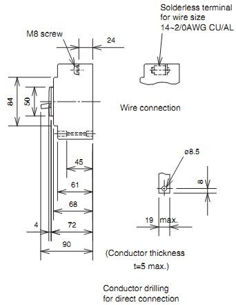 ELCB Mitsubishi NV125-SW(HS)-4P-16A-30kA 