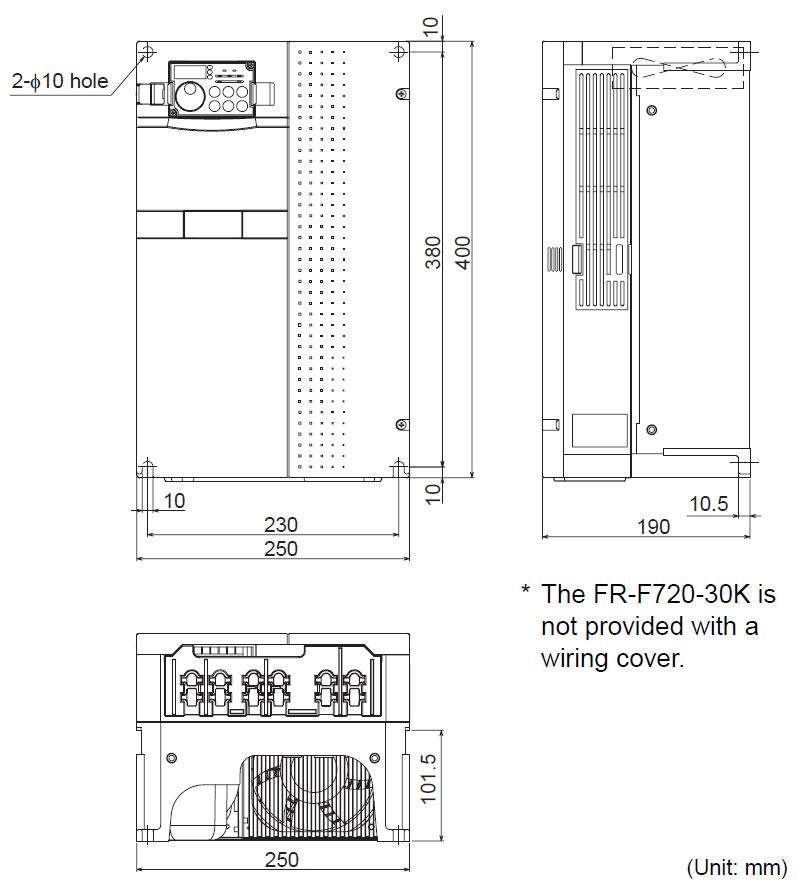 Biến tần Mitsubishi FR-F740-30K