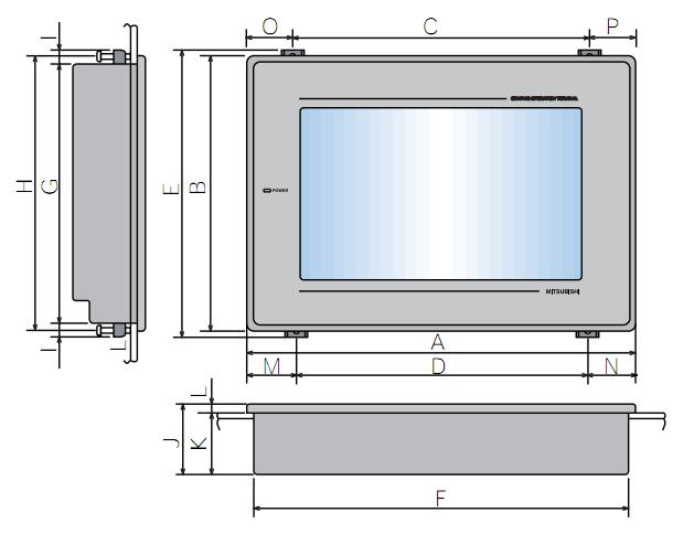 HMI Mitsubishi A950GOT-LBD