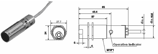 Cảm biến quang Omron E3F3-T81M 