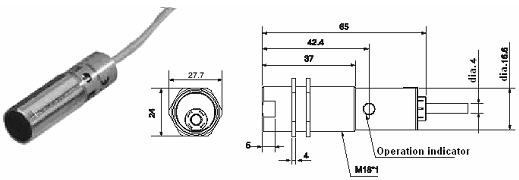 Cảm biến quang Omron E3F3-R12M 