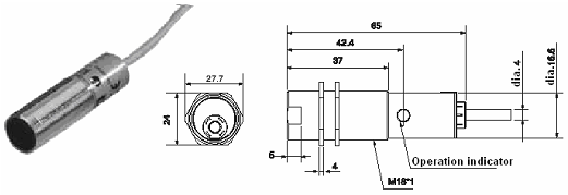 Cảm biến quang Omron E3F3-R11M 