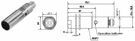 Cảm biến quang Omron E3F3-T16M 