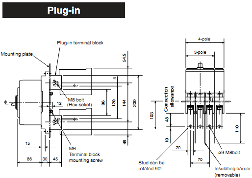 MCCB Mitsubishi NF160-HGW RE 