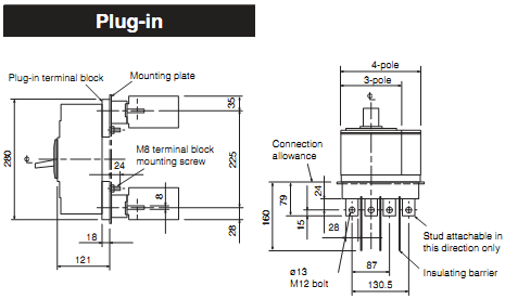 MCCB Mitsubishi NF400-HEW 