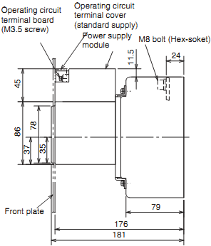 MCCB Mitsubishi NF250-HGW RE/4P/75KA 