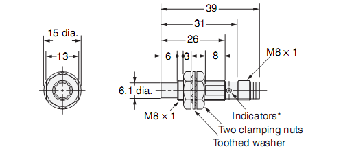 Cảm Biến Tiệm Cận Omron E2E-X4MD1-M3G