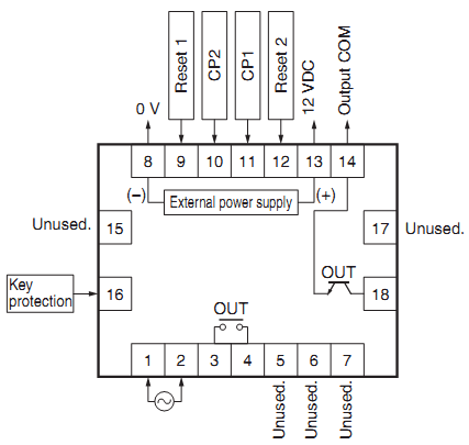 Bộ đếm Omron H7BX-A