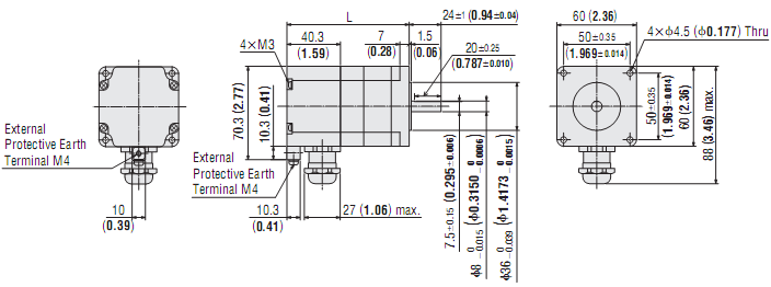 AC Stepping Motor & Driver Oriental RK564AAT AC Stepping Motor & Driver Oriental RK564AAT