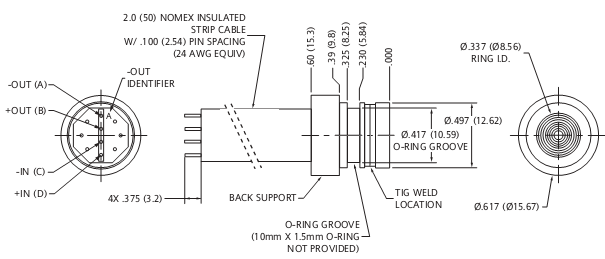 Cảm biến ắp suất cao Honeywell 13C1000PA1L Cảm biến ắp suất cao Honeywell 13C1000PA1L