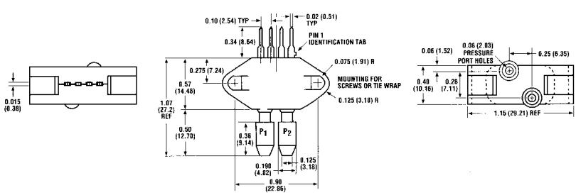 Cảm biến áp suất thấp Honeywell SCC15AN Cảm biến áp suất thấp Honeywell SCC15AN