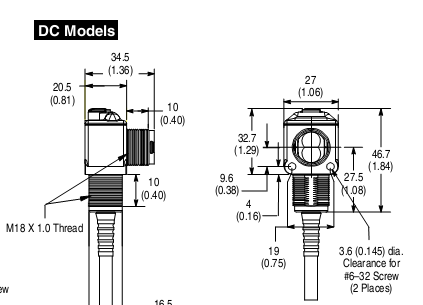 Cảm biến quang Allen-Bradley 42EF–D1MNAK–F4 Cảm biến quang Allen-Bradley 42EF–D1MNAK–F4