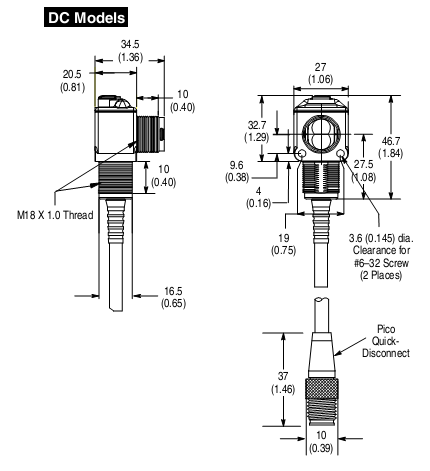 Cảm biến quang Allen-Bradley 42EF–R9MPB–Y4 Cảm biến quang Allen-Bradley 42EF–R9MPB–Y4
