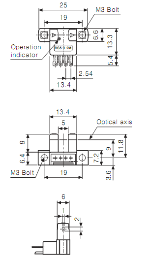 Cảm biến quang Autonics BS5-L2M 