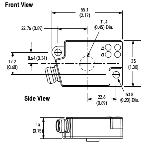 Cảm biến tiệm cận Allen-bradley 871D-JW2G200A-R5 Cảm biến tiệm cận Allen-bradley 871D-JW2G200A-R5