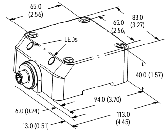 Cảm biến tiệm cận Allen-Bradley 871F-NW50BN80-D4