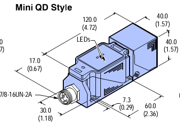 Cảm biến tiệm cận Allen-bradley 871L-B40E40-N3 Cảm biến tiệm cận Allen-bradley 871L-B40E40-N3