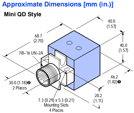 Cảm biến tiệm cận Allen-bradley 871P-BW15C40-N3 Cảm biến tiệm cận Allen-bradley 871P-BW15C40-N3