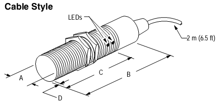 Cảm biến tiệm cận Allen-Bradley 871TM-B8N18-N3 Cảm biến tiệm cận Allen-Bradley 871TM-B8N18-N3