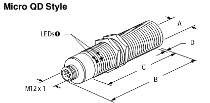 Cảm biến tiệm cận Allen-Bradley 871TM-DF3CP18-D4 Cảm biến tiệm cận Allen-Bradley 871TM-DF3CP18-D4
