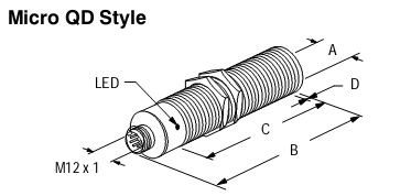 Cảm biến tiệm cận Allen-Bradley 871TM-DH10NP30-D4 Cảm biến tiệm cận Allen-Bradley 871TM-DH10NP30-D4