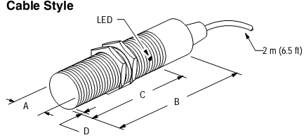 Cảm biến tiệm cận Allen-Bradley 871TM-DH4CE12-A2 Cảm biến tiệm cận Allen-Bradley 871TM-DH4CE12-A2