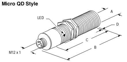 Cảm biến tiệm cận Allen-Bradley 871TM-DR10NE30-D4 Cảm biến tiệm cận Allen-Bradley 871TM-DR10NE30-D4