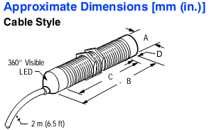 Cảm biến tiệm cận Allen-Bradley 872C-D4NE12-A2 Cảm biến tiệm cận Allen-Bradley 872C-D4NE12-A2