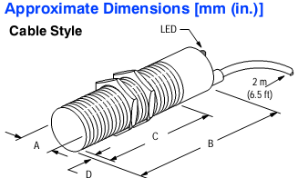 Cảm biến tiệm cận Allen-Bradley 872C-G30C30-N3 Cảm biến tiệm cận Allen-Bradley 872C-G30C30-N3