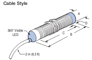 Cảm biến tiệm cận Allen-Bradley 872C-N12NN18-E2 Cảm biến tiệm cận Allen-Bradley 872C-N12NN18-E2