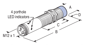 Cảm biến tiệm cận Allen-bradley 872C-N20NP18-D4 Cảm biến tiệm cận Allen-bradley 872C-N20NP18-D4