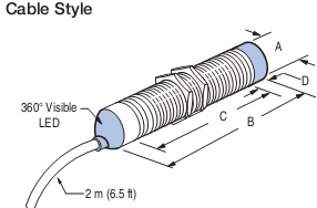 Cảm biến tiệm cận Allen-Bradley 872CP-N12CN18-E2 Cảm biến tiệm cận Allen-Bradley 872CP-N12CN18-E2