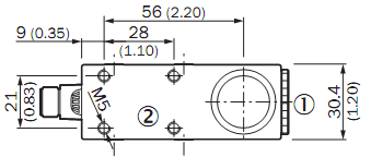 Cảm biến tương phản Sick KT5G-2N1116 Cảm biến tương phản Sick KT5G-2N1116