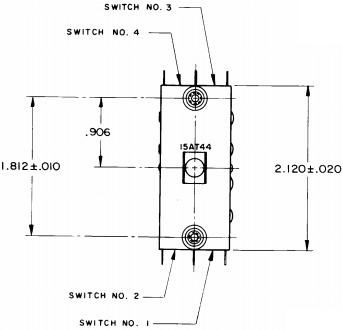 Công tắc chuyển mạch Micro switches toggle 15AT44 Công tắc chuyển mạch Micro switches toggle 15AT44