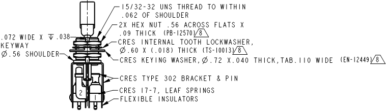 Công tắc chuyển mạch Micro switches toggle 23AT113-H58-C02 Công tắc chuyển mạch Micro switches toggle 23AT113-H58-C02