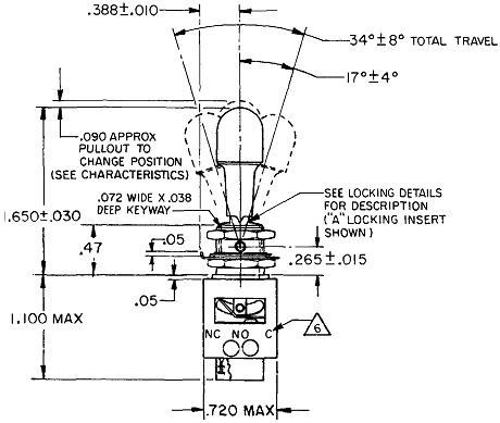 Công tắc chuyển mạch Micro switches toggle 62AT11-3D