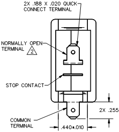 Công tắc hành trình Honeywell 1DM3