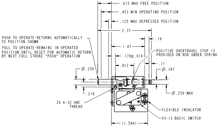 Công tắc hành trình Honeywell 2AC109 Công tắc hành trình Honeywell 2AC109
