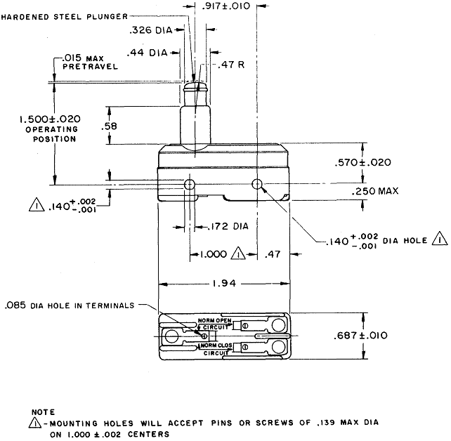 Công tắc hành trình snap BZ-2RQ