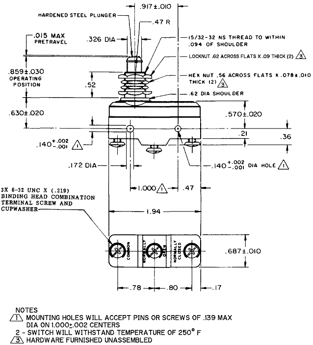 Công tắc hành trình snap BZ-2RQ124-A2