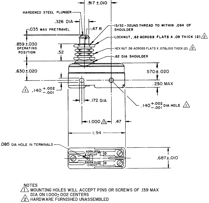 Công tắc hành trình snap BZ-2RQ1331