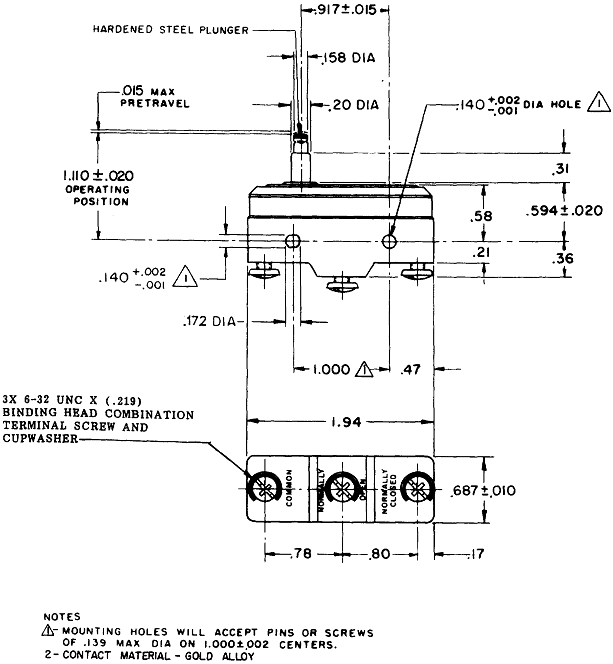 Công tắc hành trình snap BZ-2RS72-A2 Công tắc hành trình snap BZ-2RS72-A2