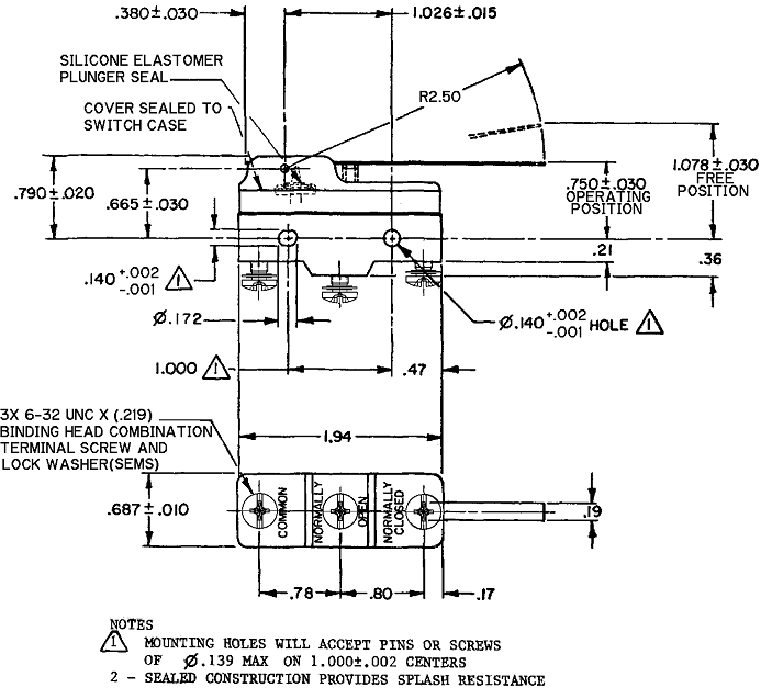 Công tắc hành trình snap BZ-2RW8055513T Công tắc hành trình snap BZ-2RW8055513T