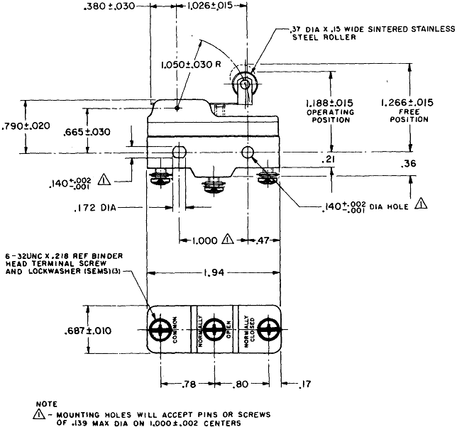 Công tắc hành trình snap BZ-2RW82215T Công tắc hành trình snap BZ-2RW82215T