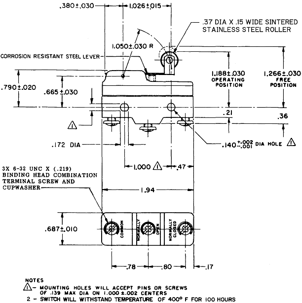 Công tắc hành trình snap BZ-2RW822244-A2 Công tắc hành trình snap BZ-2RW822244-A2