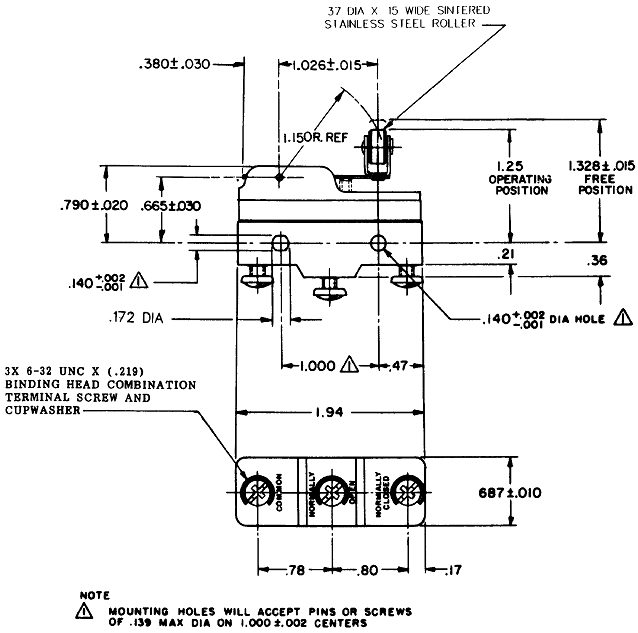 Công tắc hành trình snap BZ-2RW8222-A2 Công tắc hành trình snap BZ-2RW8222-A2