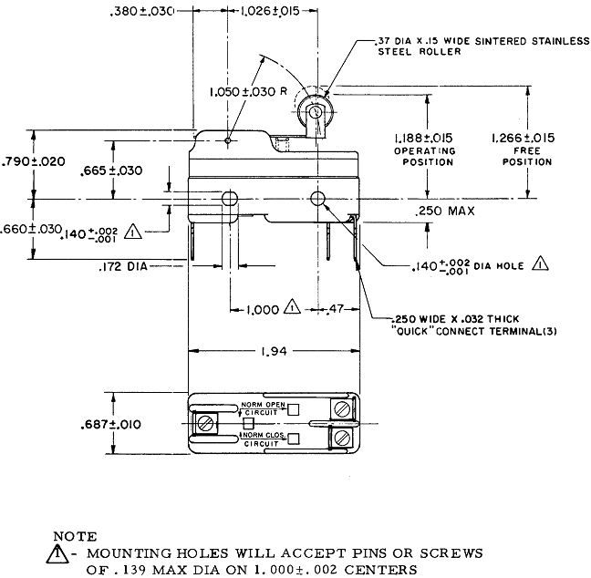 Công tắc hành trình snap BZ-2RW822-D5 Công tắc hành trình snap BZ-2RW822-D5