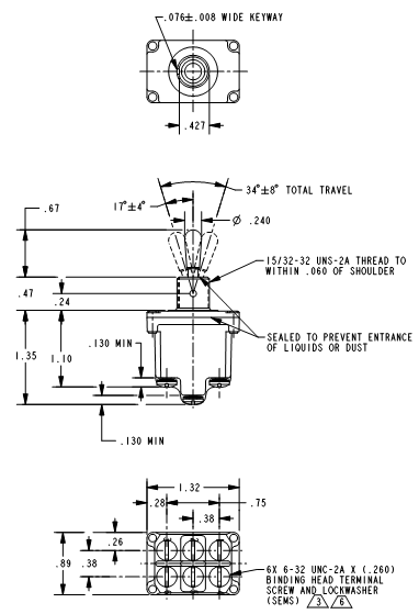 Công tắc lật honeywell 2NT1-50 Công tắc lật honeywell 2NT1-50