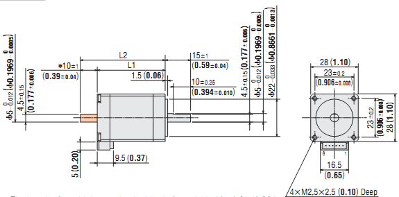 DC Stepping Motor & Driver Oriental RBK225PA DC Stepping Motor & Driver Oriental RBK225PA