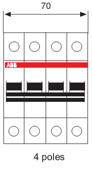 MCB ABB S294-C100 MCB ABB S294-C100